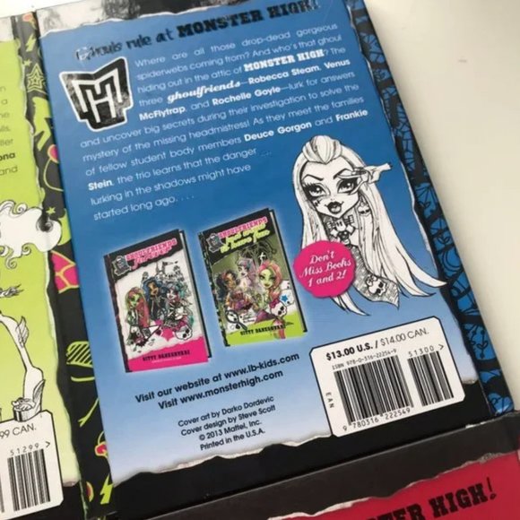 ❤️‍🔥 2 For $30 ❤️‍🔥 Monster High - Ghoul School Books #2, #3, #4, #4.5 - Picture 14 of 16